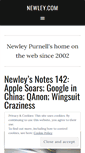 Mobile Screenshot of newley.com